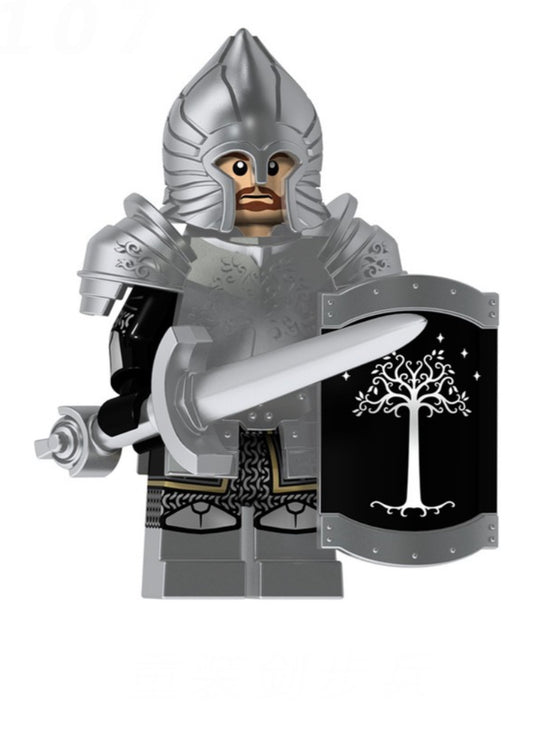 MINIFIGURE LOTR Gondor Knight custom