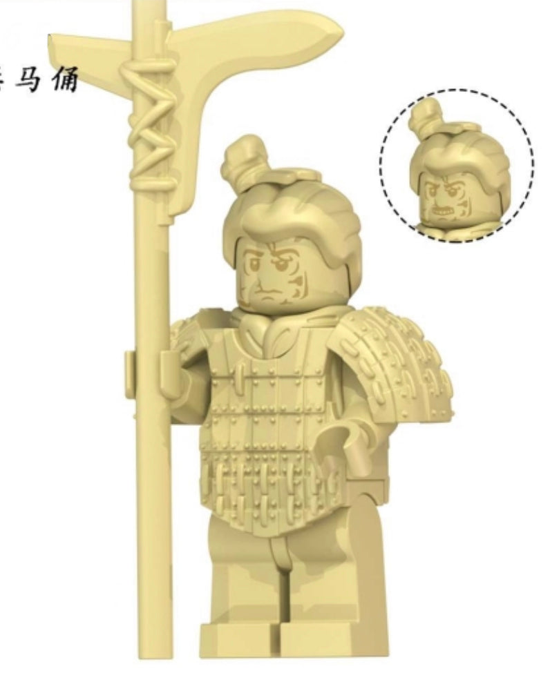 MINIFIGURE QIN ARMY "STATUE VERSION 1" Custom