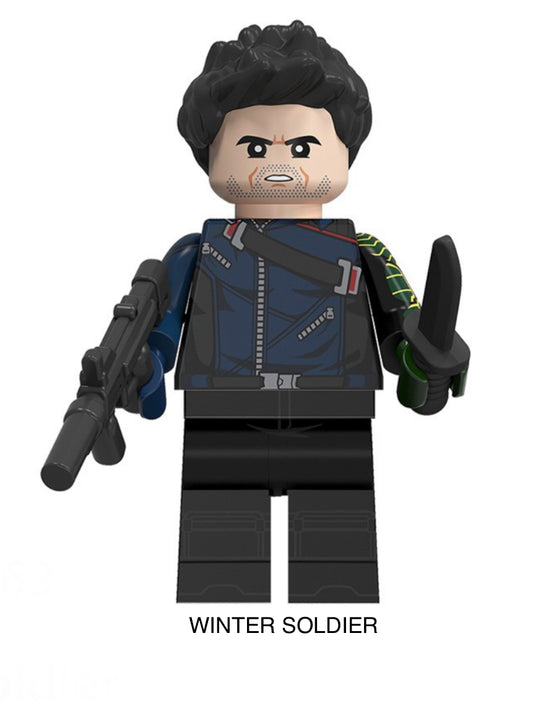 MINIFIGURE BUCKY BARNES "WINTER SOLDIER" CUSTOM