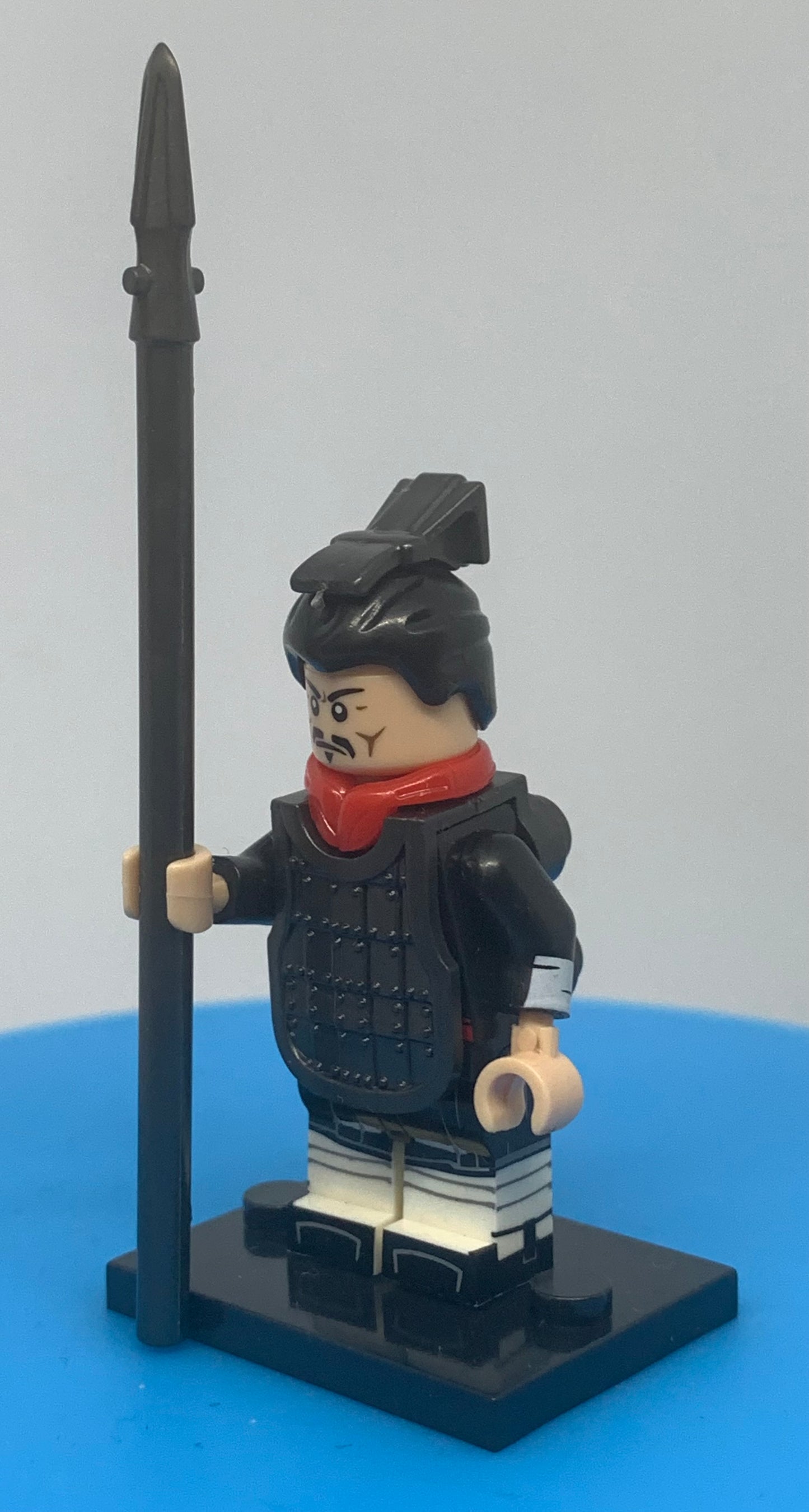 MINIFIGURE QIN ARMY "QIN SERGEANT" SANS BOUCLIER Custom