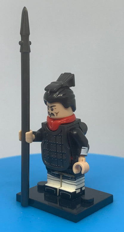 MINIFIGURE QIN ARMY "QIN SERGEANT" SANS BOUCLIER Custom