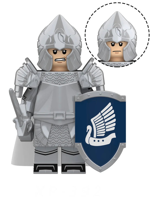 MINIFIGURE LOTR Knights of Dol Amroth – Mithril custom