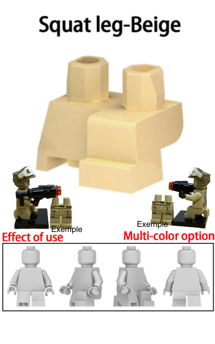 ACCESSOIRE POUR MINIFIGURE :SQUAT LEG