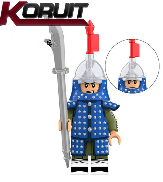 MINIFIGURE MING DYNASTY SOLDIER ARMY Custom