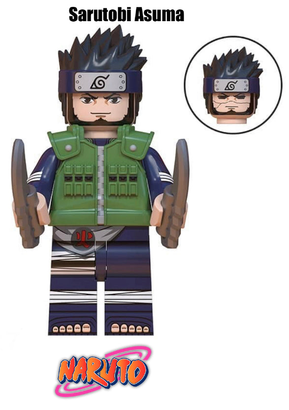 MINIFIGURE NARUTO Sarutobi Asuma custom