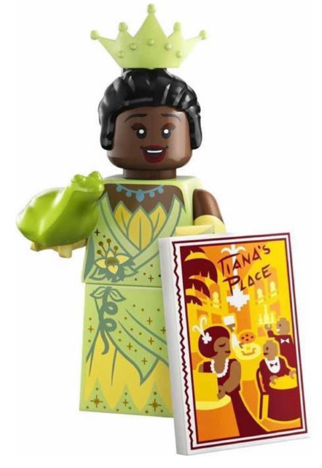 MINIFIGURE DISNEY 100éme ANNIVERSAIRE TIANA "sachez+socle+fascicule"