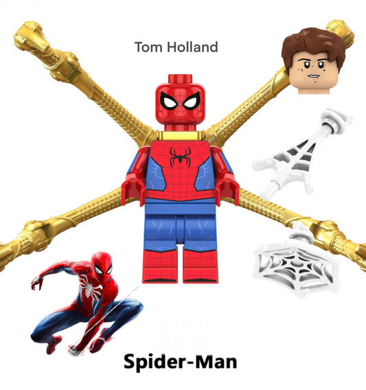 MINIFIGURE  SPIDER-MAN "Tom Holland"custom