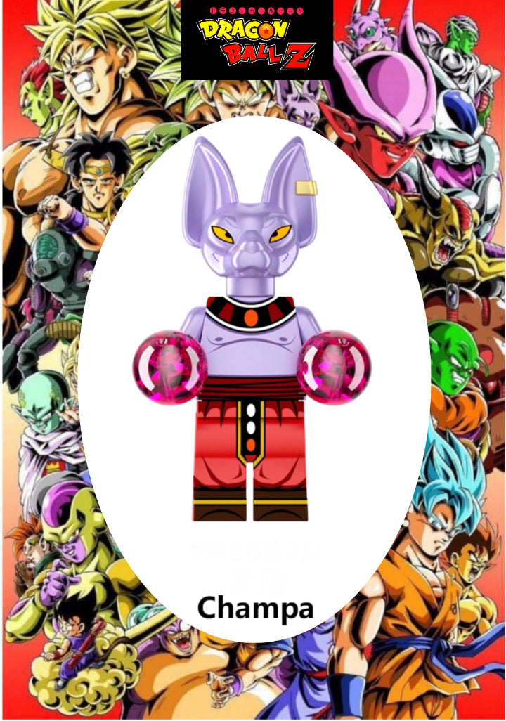 MINIFIGURE DBZ  "CHAMPA" Custom