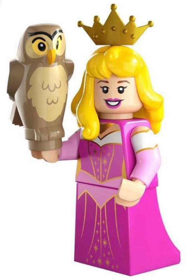 MINIFIGURE DISNEY 100éme ANNIVERSAIRE AURORE "sachez+socle+fascicule"