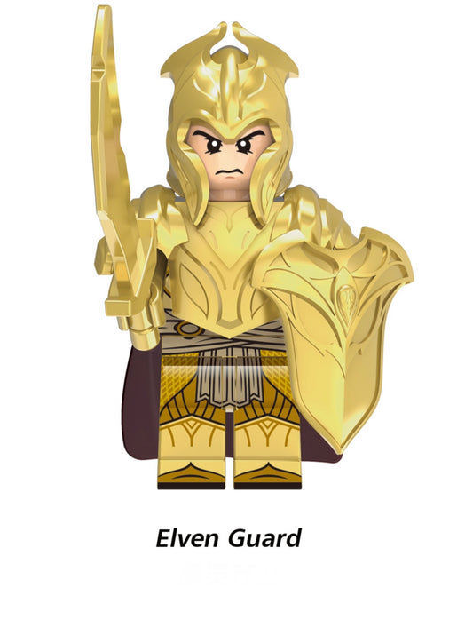 MINIFIGURE  ELVEN GUARD ELFE "Battle of the Five Armies"custom