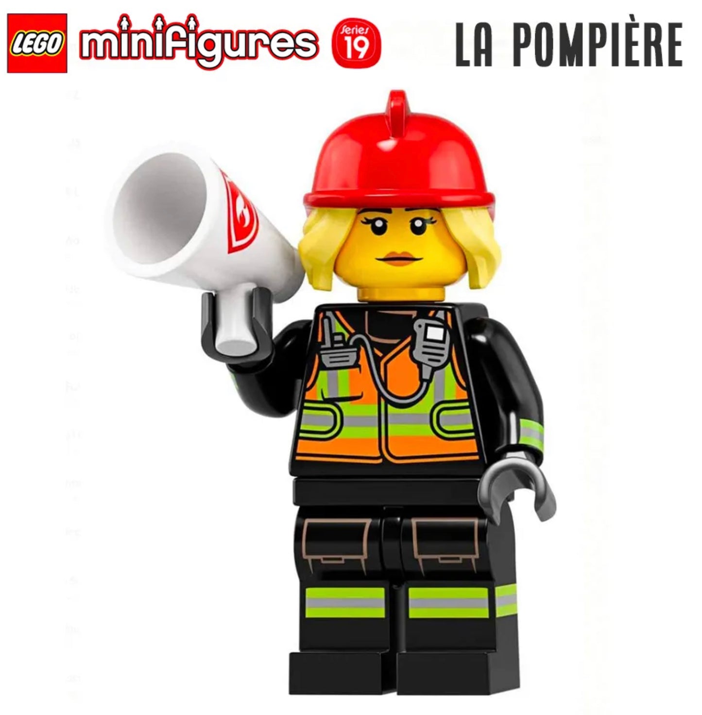 MINIFIGURE SÉRIES 19 "sachez + socle"