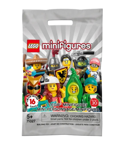 MINIFIGURE SÉRIES 20 "sachez + socle"